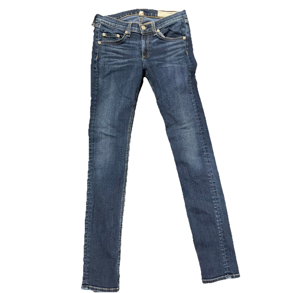 rag & bone Women's Dark Wash‎ SKINNY Jeans in WOODFORD Sz 25